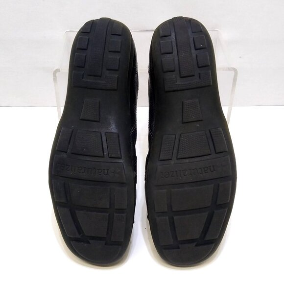 Naturalizer Leather Slip-On Shoes Button Detailing Womens Sz 6.5 Casual Business - Picture 10 of 11